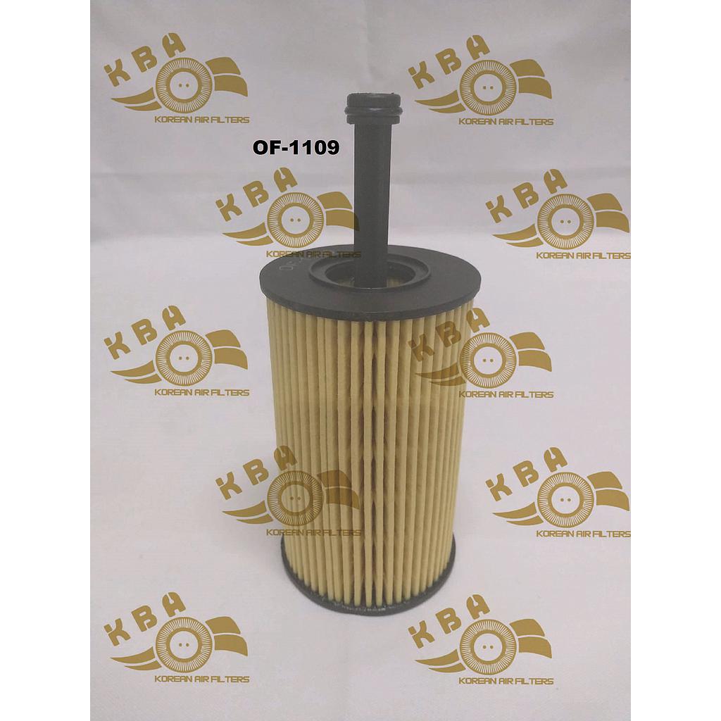 FILTRO ACEITE ELEMENTO ECOLOGICO PEUGEOT 206 XR 22/05 4CIL. 1.6L. L/ PEUGEOT PARTNER GRAND RAID 06/10 4CIL. 1.6